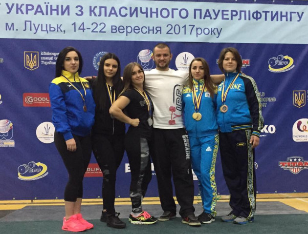 Волинська спортсменка Оксана Гронович - чемпіонка України з пауерліфтингу