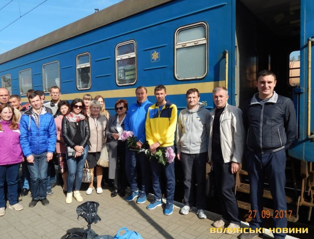 Волинський паралімпієць повернувся додому
