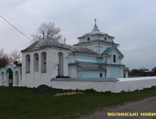 На Волині відреставрують храм XVII століття