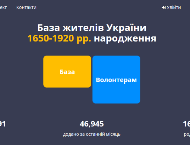 В Україні запрацював сайт, де можна дізнатися інформацію про своїх пращурів. ВІДЕО