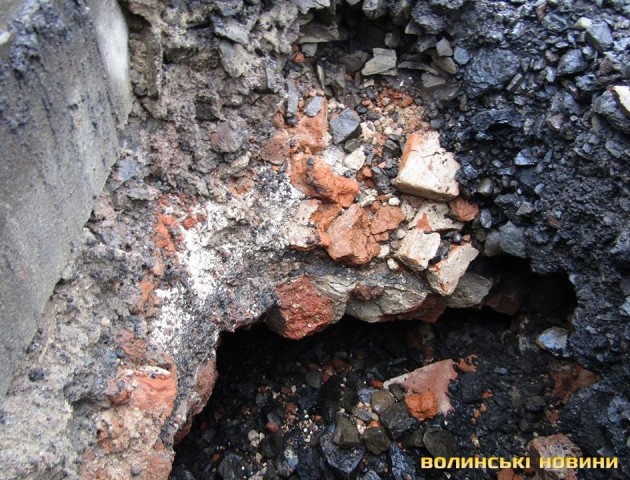 На Волині під міжнародною трасою виявили підвал ХVІІІ-ХІХ століття