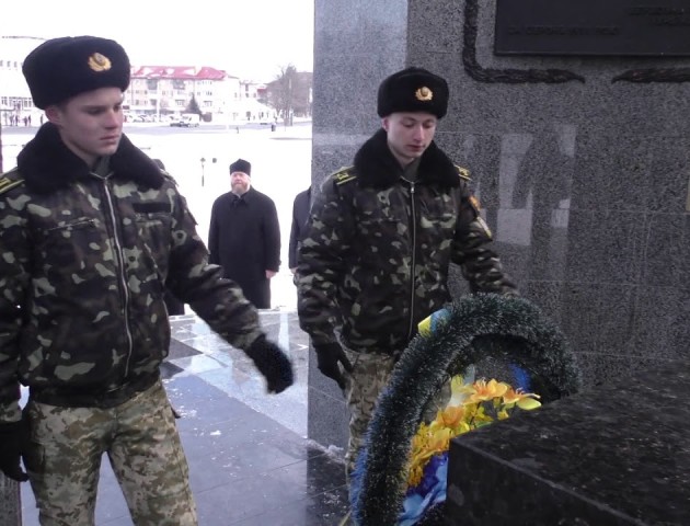 Як у Луцьку День Соборності відзначали. ВІДЕО