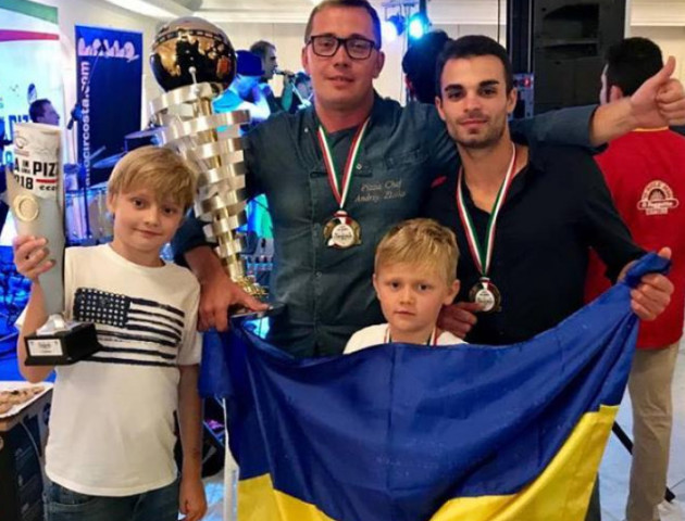 Відомий італійський піцайоло з Волині виборов для України друге місце. ФОТО