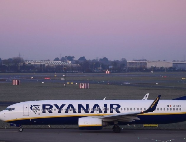 Назвали нові авіарейси Ryanair з України