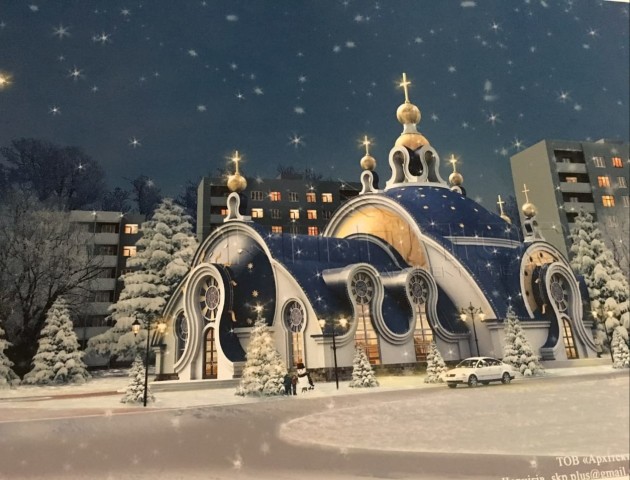У Луцьку освятять місце під будівництво дитячої церкви 