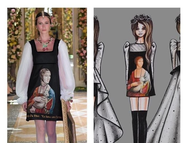 Сукня Dolce&Gabbanа є 100% плагіатом дизайну луцької художниці, - юрист