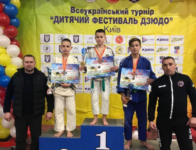 Юні дзюдоїсти з Волині здобули перемоги на всеукраїнському турнірі