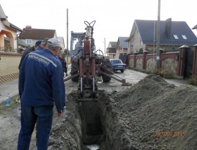 У Ковелі побільшало мереж централізованого  водопостачання та водовідведення