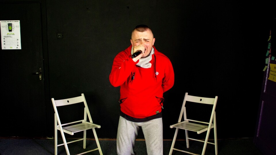 «Шевченко дуже репується». У Луцьку виступив репер Міха Невідомський